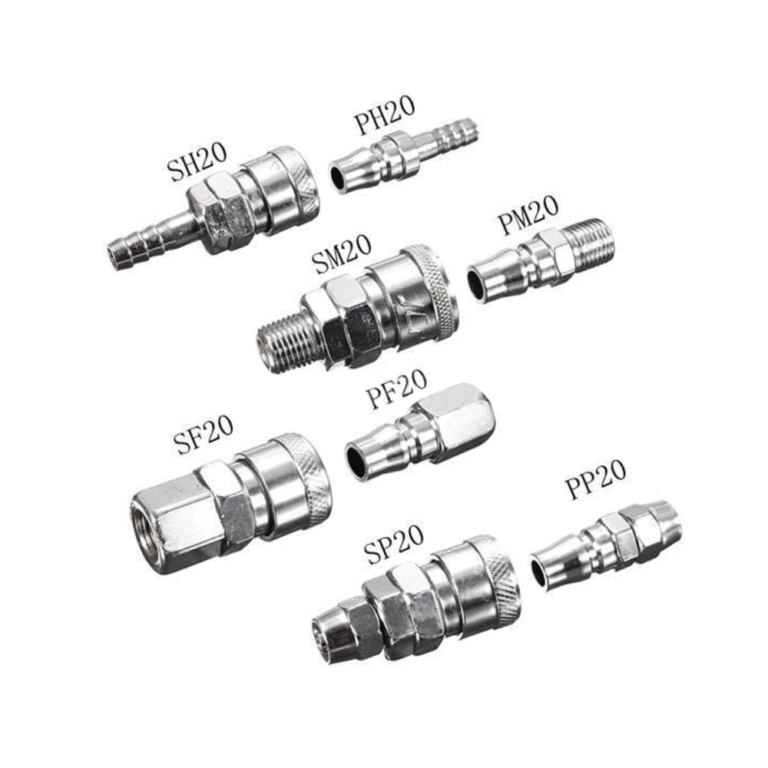 Pneumatic Quick Connect Release Coupling (QRC) Single Check - HoseMart